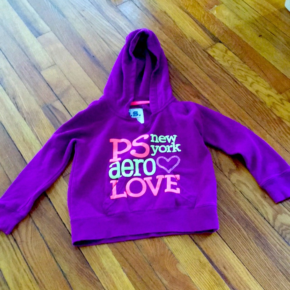 p.s. from Aeropostale size 6 hooded sweatshirt